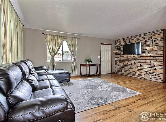 Front Door Opens Up To The Living Room