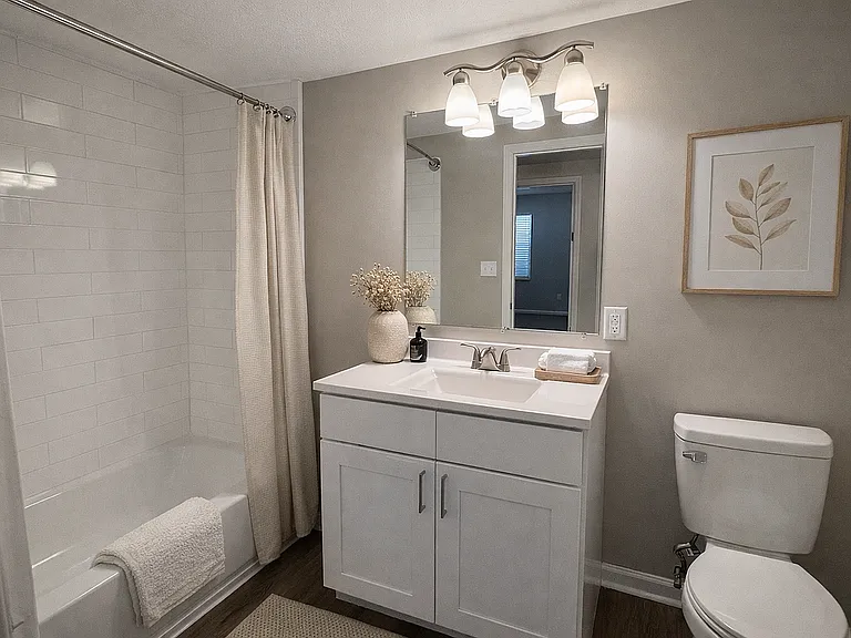 Elegant upgraded baths