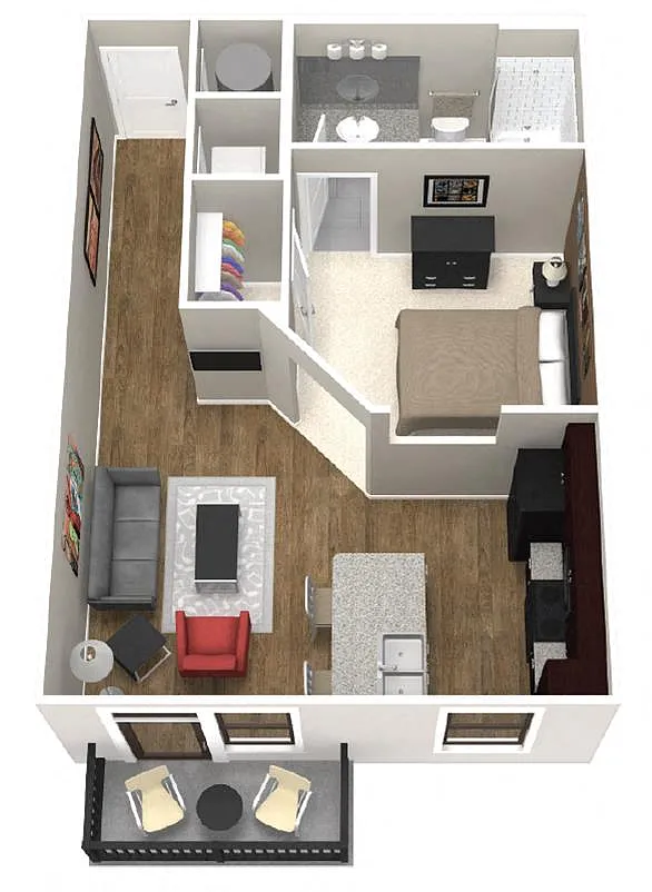 Floor plan The Tulsa