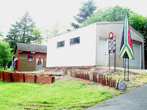 Shop and outbuilding