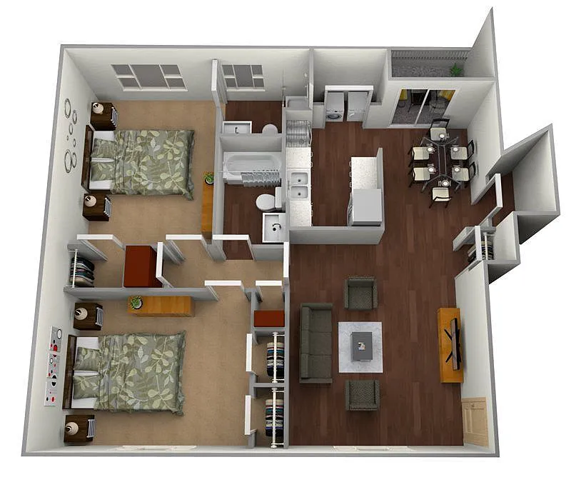 Floor plan The Dover