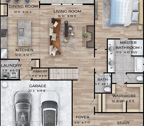 2nd image of 4004 Evelyn View Ct