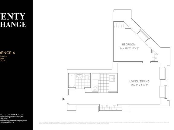 2nd image of 20 Exchange Pl APT 5204