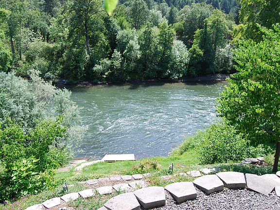 Side yard of the river