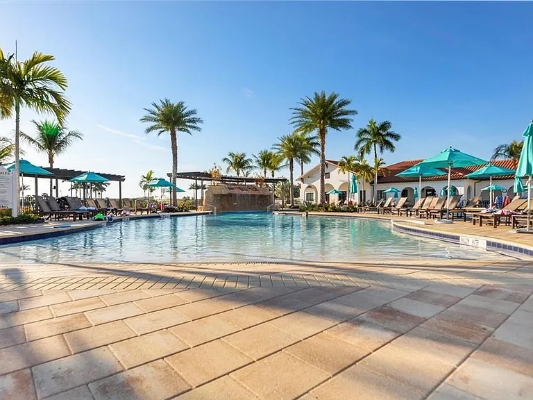 Resort-style pool