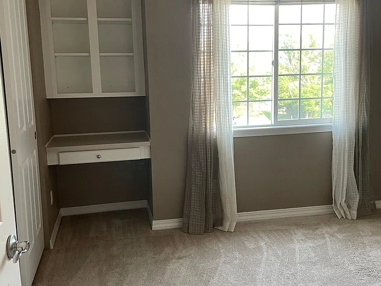 Built in work space and natural light!
