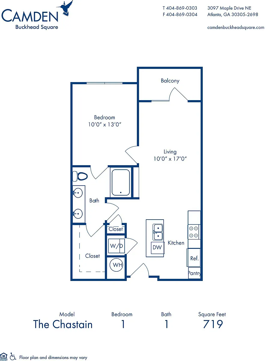 Floor plan Chastain