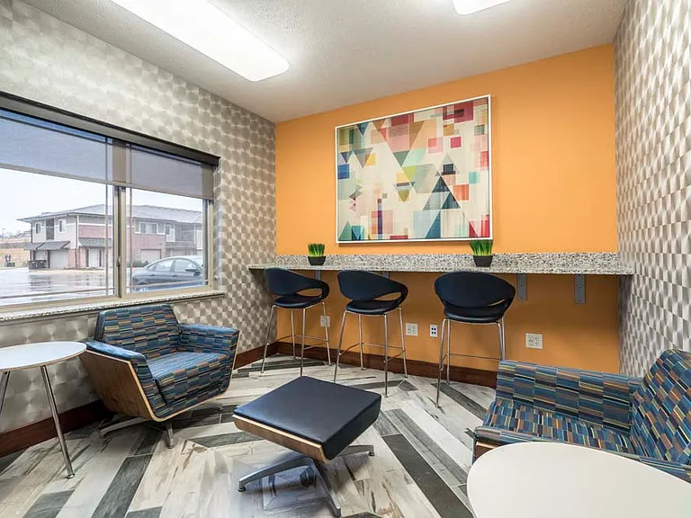 Our cyber cafe is the perfect spot for studying, checking email or meeting a friend over a cup of coffee.