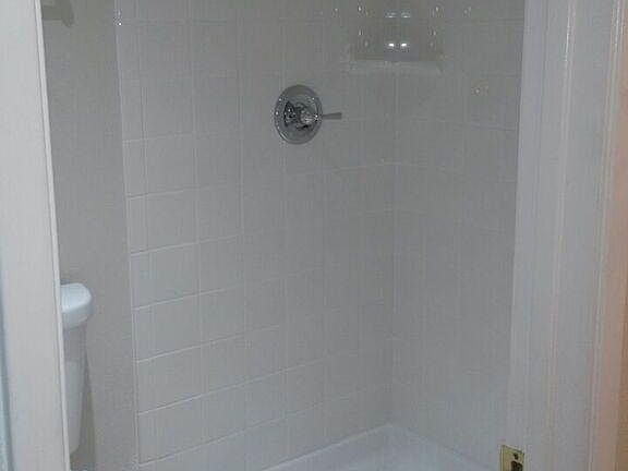 Custom Master double shower (glass installed after!)