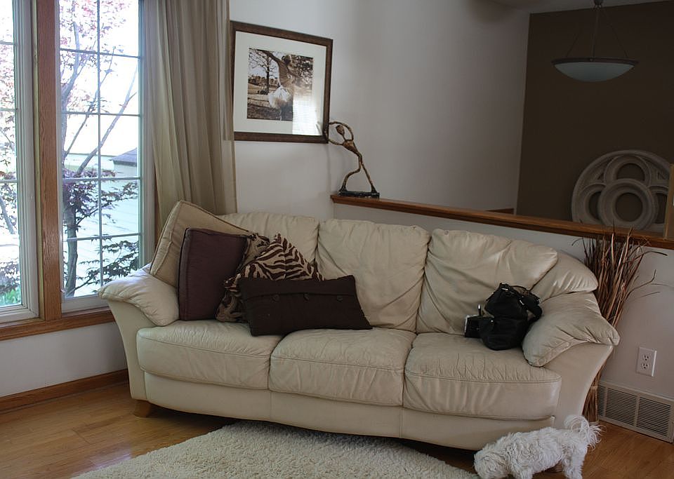 Large open living room