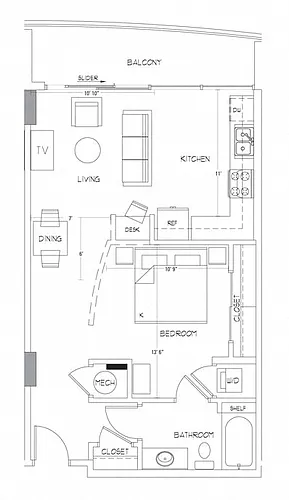 Floor plan A1