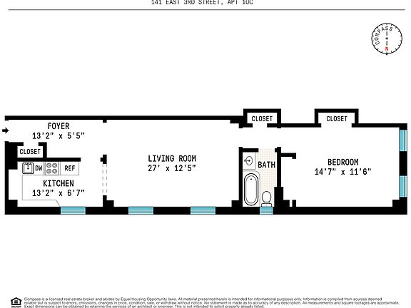 2nd image of 141 E 3rd St APT 10C