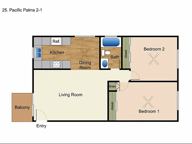 Floor plan Primo