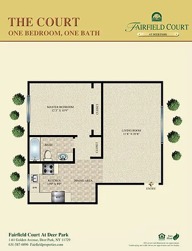 Floor plan The Court
