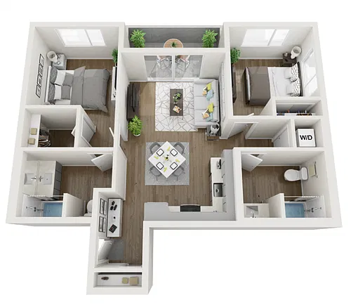 Floor plan 304
