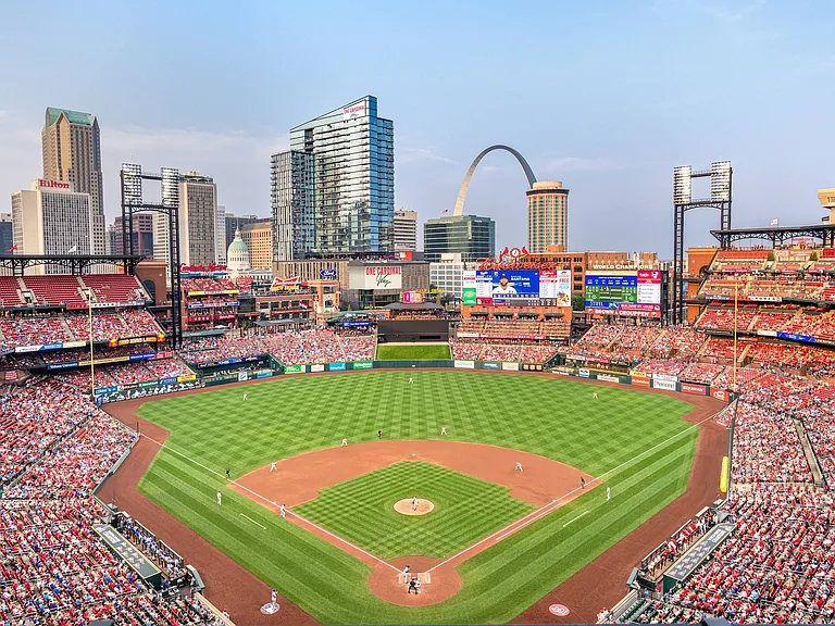 One Cardinal Way Luxury Apartments located within close proximity of Busch Stadium