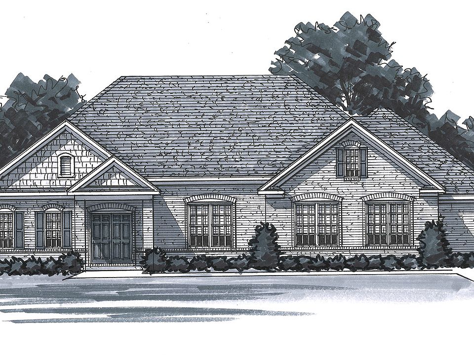 The Templeton - Elevation A Side Entry - No Bonus Room