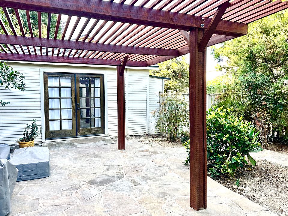 private garden area.