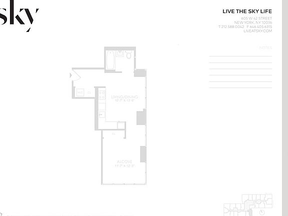 2nd image of 605 W 42nd St APT 35M