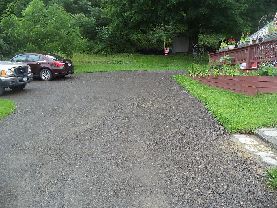New Gravel Pressed Driveway