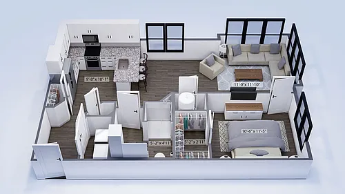 Floor plan The Beacon