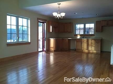 Living room and kitchen