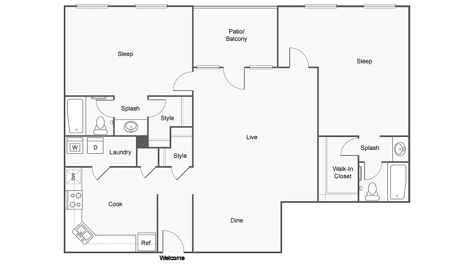 Floor plan Canton