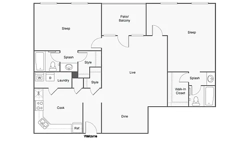 Floor plan Canton