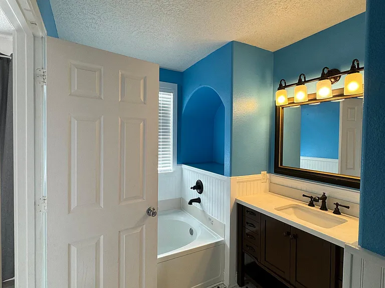 Master bathroom