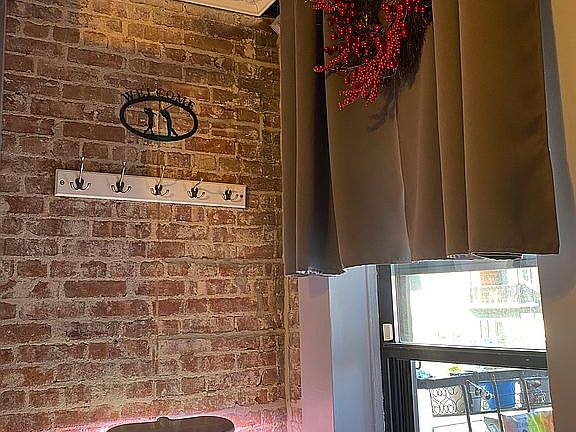 Original exposed brick