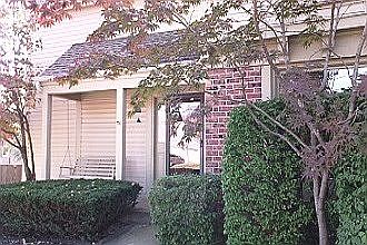 Inviting front entrance.