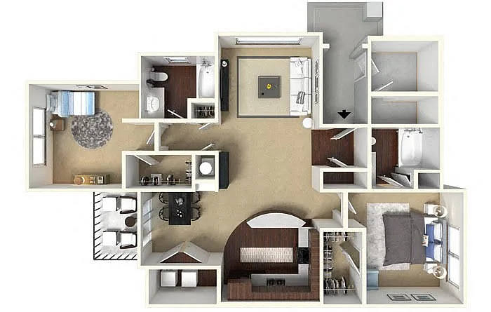 Floor plan B2