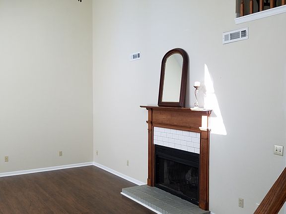 Great room with fireplace