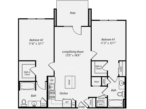 Floor plan B11