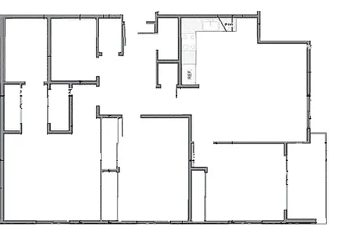 Floor plan 3 Bed + 2 Bath