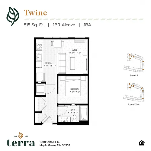 Floor plan Twine