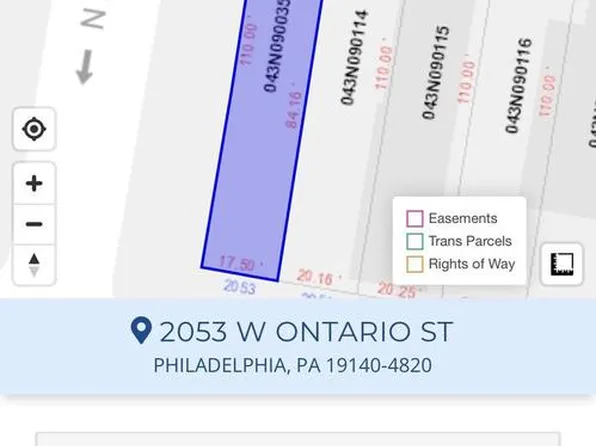 2053 W Ontario St, Philadelphia, PA 19140
