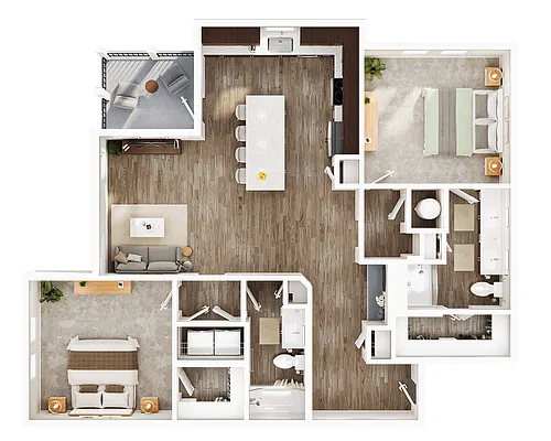 Floor plan B2