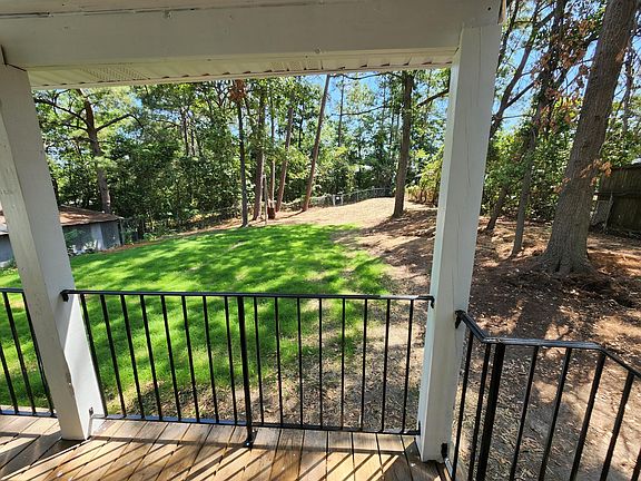 Backyard from back porch