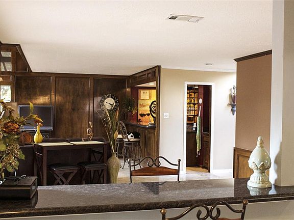 A view of the backside of family room...