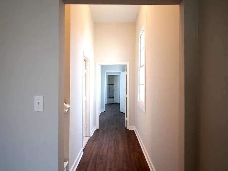 Hall way leading to 1st Floor Bth & 1st floor bedroom
