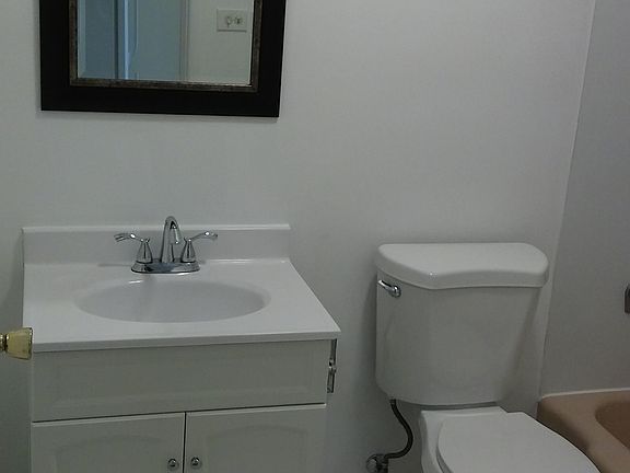 note, tub is now white