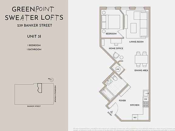 2nd image of 239 Banker St APT 3I