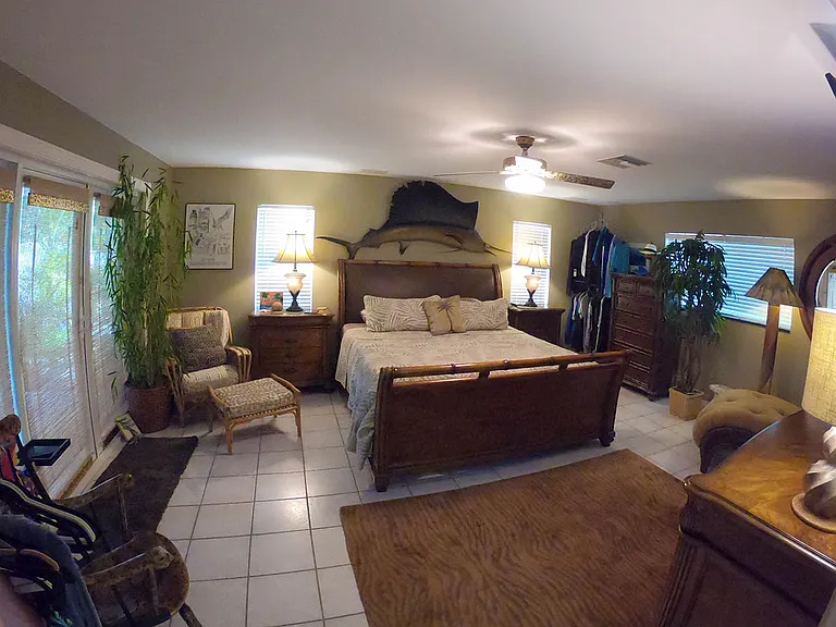 Private suite includes 2 bedrooms and bath.