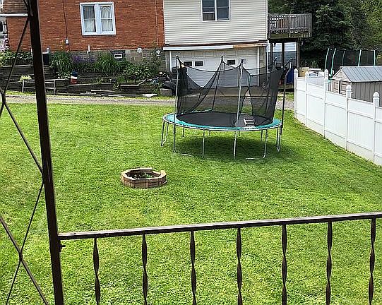 View from back porch