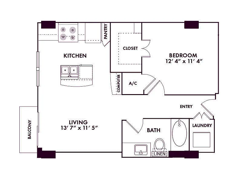 Floor plan A4
