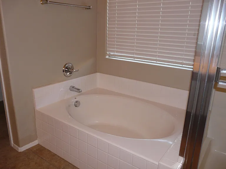 Garden Tub in the Master Bath