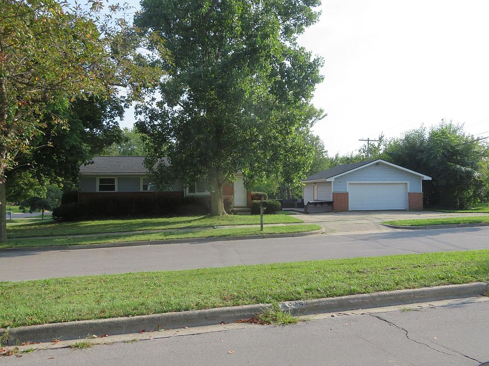 Ranch with Detached 2 Car Garage on Corner Lot
