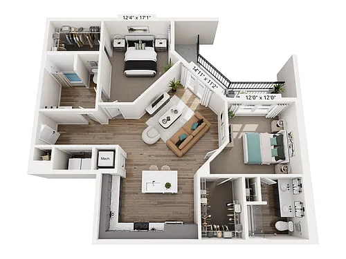Floor plan B9