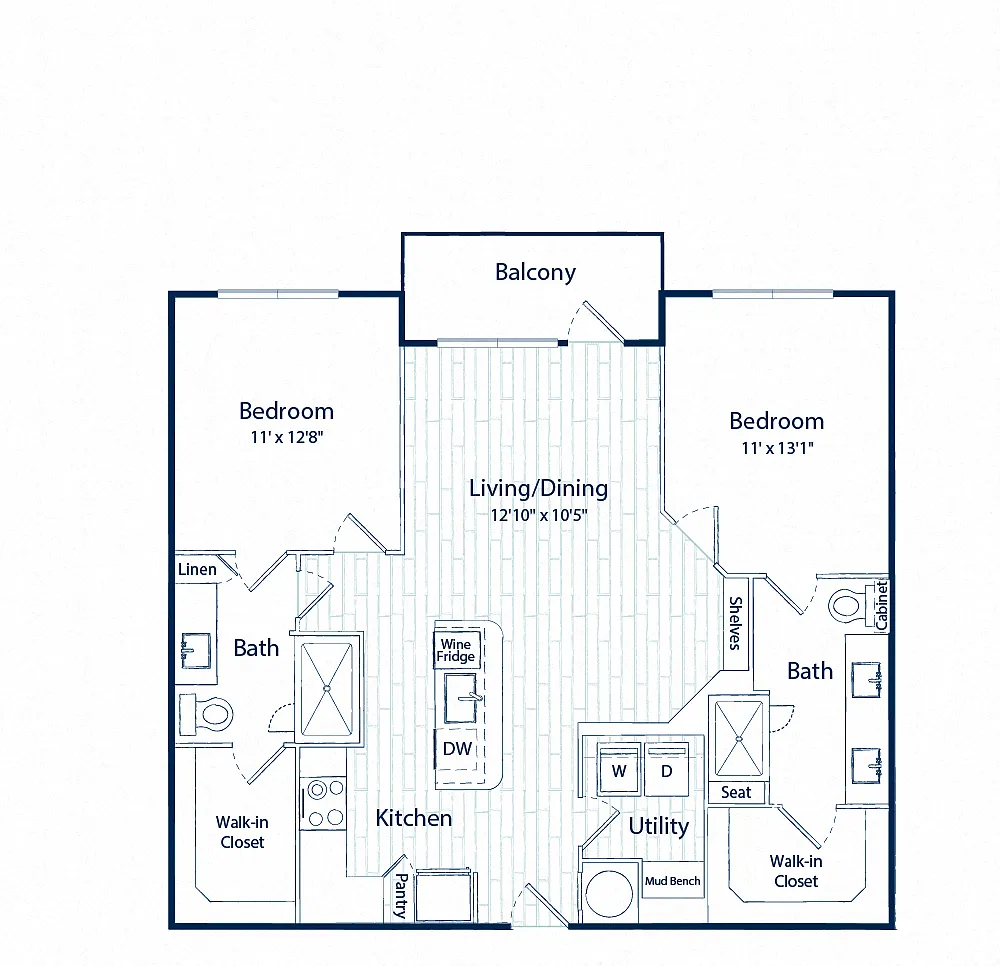 Floor plan B1